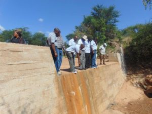 KenGen Foundation and Africa San Dam Foundation at Kyusyani Sand Dam, Kitui County